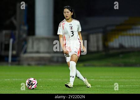 Bogotà, Colombia. 8 settembre 2024. Raika Okamura Metropolitan Stadium of Techo of Japan, durante la partita tra Austria e Giappone, per il terzo round del gruppo e della Coppa del mondo femminile FIFA U-20 Colombia 2024, al Metropolitan Stadium di Techo, questa domenica 08. 30761 (Julian Medina/SPP) credito: SPP Sport Press Photo. /Alamy Live News Foto Stock