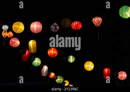 2024 Vietnamita Lanterna Festival al Darwin Waterfront, territorio del Nord Foto Stock