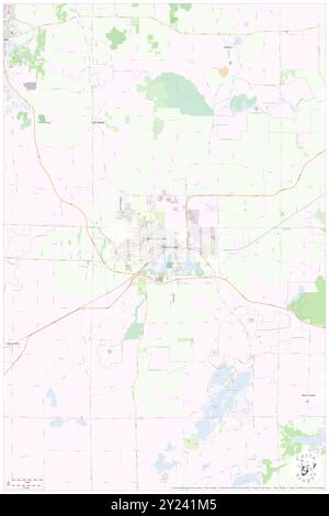 Whitewater, Walworth County, Stati Uniti, Stati Uniti, Wisconsin, N 42 50' 1'', S 88 43' 56''', MAP, Cartascapes Map pubblicata nel 2024. Esplora Cartascapes, una mappa che rivela i diversi paesaggi, culture ed ecosistemi della Terra. Viaggia attraverso il tempo e lo spazio, scoprendo l'interconnessione del passato, del presente e del futuro del nostro pianeta. Foto Stock