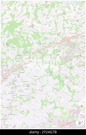 Oak View, Greenville County, Stati Uniti, Stati Uniti, Carolina del Sud, N 34 55' 2'', S 82 17' 17''', MAP, Cartascapes Map pubblicata nel 2024. Esplora Cartascapes, una mappa che rivela i diversi paesaggi, culture ed ecosistemi della Terra. Viaggia attraverso il tempo e lo spazio, scoprendo l'interconnessione del passato, del presente e del futuro del nostro pianeta. Foto Stock