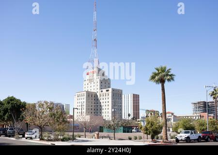 Hotel West ho nel centro di Phoenix, Arizona Foto Stock