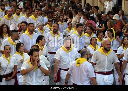 Palmi Reggio Calabria 25 ago 2024 - Varia di Palmi, Carters Corporations Foto Stock