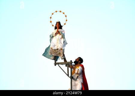 Palmi Reggio Calabria 25 ago 2024 - Varia di Palmi, la Varia Foto Stock