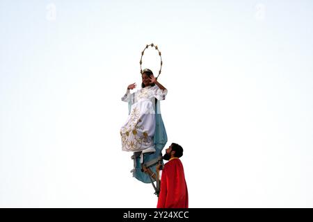 Palmi Reggio Calabria 25 ago 2024 - Varia di Palmi, la Varia Foto Stock