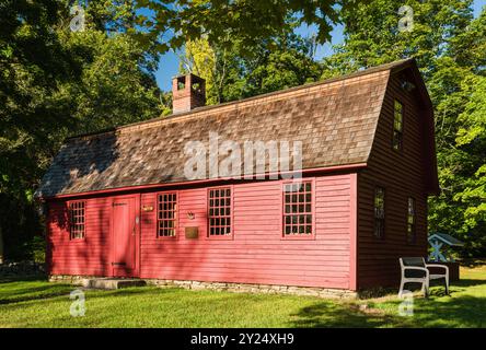 Jordan Schoolhouse   Waterford, Connecticut, Stati Uniti Foto Stock