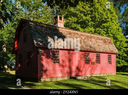 Jordan Schoolhouse   Waterford, Connecticut, Stati Uniti Foto Stock