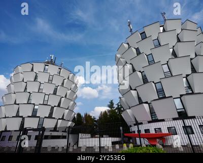 Le Pigne, edifici moderni a Cinisello Balsamo, Milano, Lombardia, Italia Foto Stock