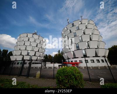 Le Pigne, edifici moderni a Cinisello Balsamo, Milano, Lombardia, Italia Foto Stock