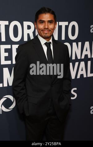 Jorge Antonio agli arrivi per WITHOUT BLOOD Premiere al Toronto International Film Festival (TIFF) 2024, TIFF Lightbox, Toronto, l'8 settembre, 2024. foto di: JA/Everett Collection Foto Stock