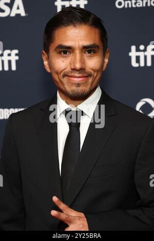 Jorge Antonio agli arrivi per WITHOUT BLOOD Premiere al Toronto International Film Festival (TIFF) 2024, TIFF Lightbox, Toronto, l'8 settembre, 2024. foto di: JA/Everett Collection Foto Stock