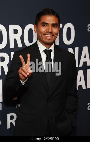 Jorge Antonio agli arrivi per WITHOUT BLOOD Premiere al Toronto International Film Festival (TIFF) 2024, TIFF Lightbox, Toronto, l'8 settembre, 2024. foto di: JA/Everett Collection Foto Stock