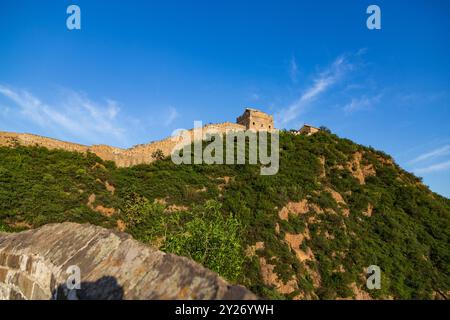 Chengde, Cina. 9 settembre 2024. Vista della grande Muraglia Jinshanling a Chengde, Cina, il 4 agosto 2015. (Foto di Costfoto/NurPhoto) credito: NurPhoto SRL/Alamy Live News Foto Stock