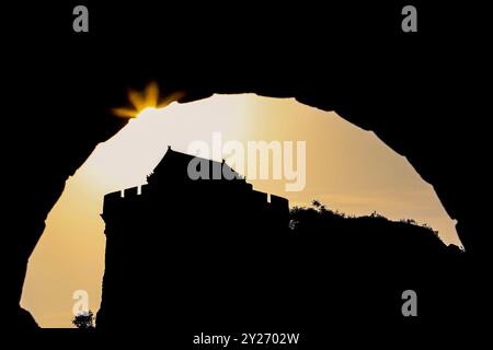 Chengde, Cina. 9 settembre 2024. Vista della grande Muraglia Jinshanling a Chengde, Cina, il 4 agosto 2015. (Foto di Costfoto/NurPhoto) credito: NurPhoto SRL/Alamy Live News Foto Stock