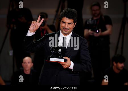 Lido di Venezia, Italia. 7 settembre 2024. Murat Firatoglu durante la 81a Mostra Internazionale d'Arte cinematografica di Venezia, presso la sala grande, il 7 settembre 2024 a Venezia, Italia. (Foto di Daniele Cifala/NurPhoto) credito: NurPhoto SRL/Alamy Live News Foto Stock