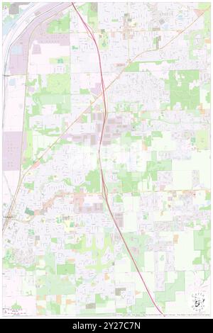 Whispering Pines, Will County, Stati Uniti, Illinois, N 41 36' 37'', S 88 0' 37'', MAP, Cartascapes Map pubblicata nel 2024. Esplora Cartascapes, una mappa che rivela i diversi paesaggi, culture ed ecosistemi della Terra. Viaggia attraverso il tempo e lo spazio, scoprendo l'interconnessione del passato, del presente e del futuro del nostro pianeta. Foto Stock