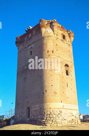 Castello di Torre del Pan. Arroyomolinos, provincia di Madrid, Spagna. Foto Stock