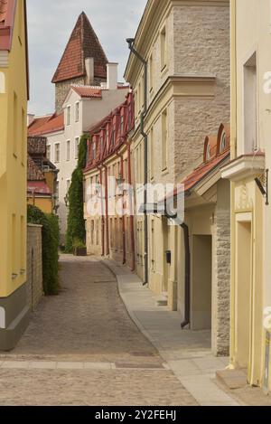 La capitale estone Tallinn, Oldtown a Tallinn è protetta dall'UNESCO Foto Stock