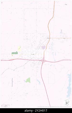 Henryetta, Okmulgee County, Stati Uniti, Oklahoma, N 35 26' 23'', S 95 58' 54'', mappa, Cartascapes Map pubblicata nel 2024. Esplora Cartascapes, una mappa che rivela i diversi paesaggi, culture ed ecosistemi della Terra. Viaggia attraverso il tempo e lo spazio, scoprendo l'interconnessione del passato, del presente e del futuro del nostro pianeta. Foto Stock