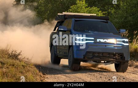 RAM 1500 Rev: Raccoglitore con capacità e autonomia della batteria da record Foto Stock
