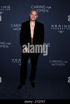 9 settembre 2024, New York, New York, Stati Uniti: Evan Ross partecipa alla terza cena annuale della Kering Foundation Caring for Women presso The Pool di New York. 9 settembre 2024. (Credit Image: © Photo Image Press via ZUMA Press Wire) SOLO PER USO EDITORIALE! Non per USO commerciale! Foto Stock