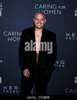 9 settembre 2024, New York, New York, Stati Uniti: Evan Ross partecipa alla terza cena annuale della Kering Foundation Caring for Women presso The Pool di New York. 9 settembre 2024. (Credit Image: © Photo Image Press via ZUMA Press Wire) SOLO PER USO EDITORIALE! Non per USO commerciale! Foto Stock