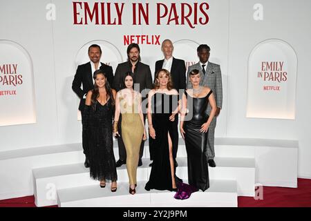 News - Emily a Parigi Red Carpet The Cast of Emily a Parigi quarta stagione Red Carpet allo Space Cinema moderno Roma il 10 settembre 2024 a Roma Roma The Space Cinema moderno Italia Copyright: XDomenicoxCippitellix/xLiveMediax LPN 1510965 Foto Stock