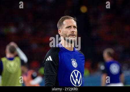 Oliver Baumann (Deutschland, #12), NED, Niederlande (NED) vs Deutschland (GER), Fussball Laenderspiel, UEFA Nations League, Liga A, Saison 2024/2025, 2) Spieltag, 10.09.2024 foto: Eibner-Pressefoto/Michael Memmler Foto Stock