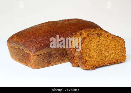 Pane di zucca dolce fatto in casa Foto Stock