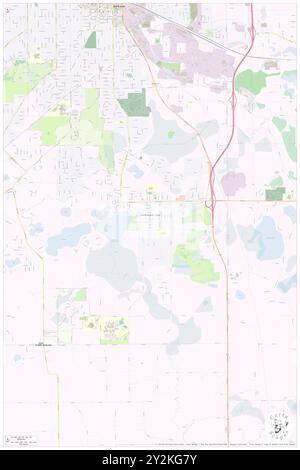 Lago Vandercook, Jackson County, Stati Uniti, Stati Uniti, Michigan, N 42 11' 36'', S 84 23' 27'', MAP, Cartascapes Map pubblicata nel 2024. Esplora Cartascapes, una mappa che rivela i diversi paesaggi, culture ed ecosistemi della Terra. Viaggia attraverso il tempo e lo spazio, scoprendo l'interconnessione del passato, del presente e del futuro del nostro pianeta. Foto Stock