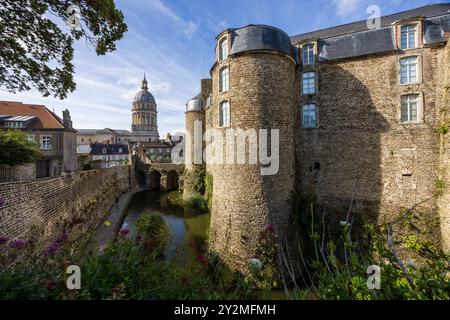 Les Remparts de Boulogne sur Mer, Francia, Pas de Calais Foto Stock