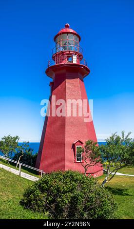 Costa settentrionale della penisola di Gaspe Foto Stock