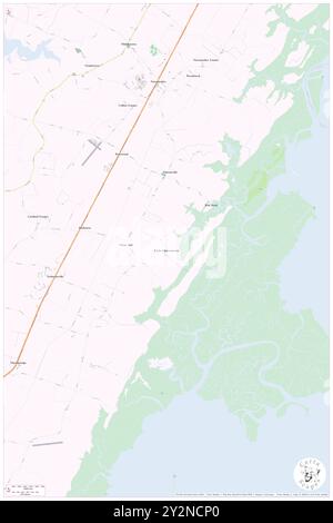 Little Johnsontown, contea di Northampton, Stati Uniti, Stati Uniti, Virginia, N 37 26' 0'', S 75 51' 20'', MAP, Cartascapes Map pubblicata nel 2024. Esplora Cartascapes, una mappa che rivela i diversi paesaggi, culture ed ecosistemi della Terra. Viaggia attraverso il tempo e lo spazio, scoprendo l'interconnessione del passato, del presente e del futuro del nostro pianeta. Foto Stock