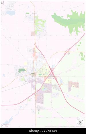 Elkhorn, Walworth County, Stati Uniti, Wisconsin, N 42 40' 22'', S 88 32' 40''', MAP, Cartascapes Map pubblicata nel 2024. Esplora Cartascapes, una mappa che rivela i diversi paesaggi, culture ed ecosistemi della Terra. Viaggia attraverso il tempo e lo spazio, scoprendo l'interconnessione del passato, del presente e del futuro del nostro pianeta. Foto Stock