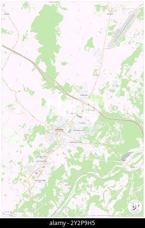 Lewisburg, contea di Greenbrier, Stati Uniti, Virginia Occidentale, N 37 48' 6'', S 80 26' 44''', MAP, Cartascapes Map pubblicata nel 2024. Esplora Cartascapes, una mappa che rivela i diversi paesaggi, culture ed ecosistemi della Terra. Viaggia attraverso il tempo e lo spazio, scoprendo l'interconnessione del passato, del presente e del futuro del nostro pianeta. Foto Stock