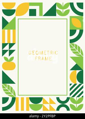 grafica geometrica e illustrazione vettoriale del quadro astratto Illustrazione Vettoriale