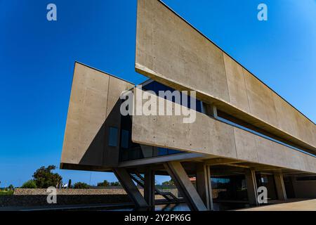 Museo Mariana, Musée archéologique de Mariana - Museu Archeulogicu di Mariana, Corsica, Francia. Progettato dall'architetto Pierre-Louis Faloci. Foto Stock