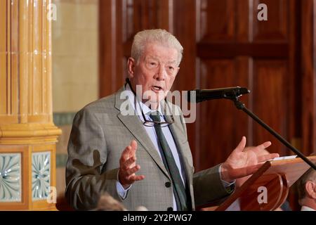 Patrick Bishop al pranzo letterario Oldie 10-09-24 Foto Stock