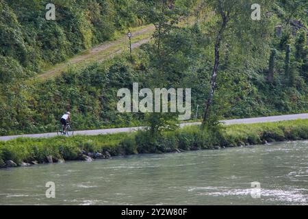 Impressioni di danbue fluviale Foto Stock