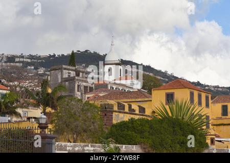 La fortezza di Madeiras nella capitale Funchal fu costruita nel 1614 e ospita oggi Un museo, mostre e Un ristorante Foto Stock