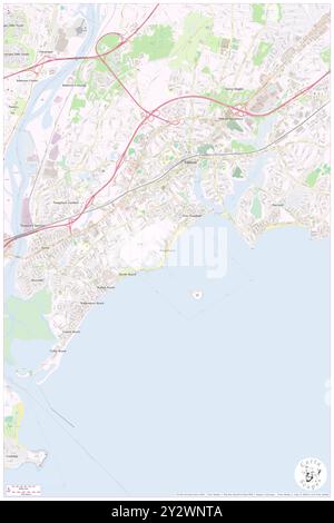 Silver Beach, New Haven County, Stati Uniti, Connecticut, N 41 12' 6'', S 73 3' 51'', MAP, Cartascapes Map pubblicata nel 2024. Esplora Cartascapes, una mappa che rivela i diversi paesaggi, culture ed ecosistemi della Terra. Viaggia attraverso il tempo e lo spazio, scoprendo l'interconnessione del passato, del presente e del futuro del nostro pianeta. Foto Stock