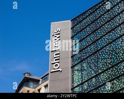 John Lewis, St Davids Dewi Sant, Shopping Centre, Cardiff, Galles, Regno Unito, GB. Foto Stock