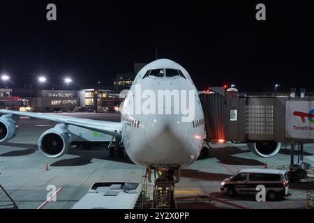 Lufthansa Airbus all'aeroporto di Berlino Foto Stock