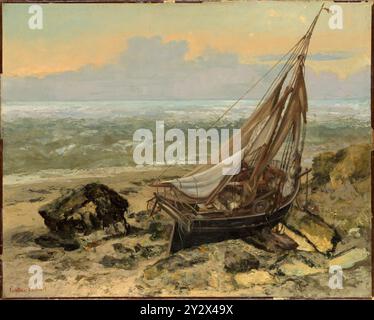 Il peschereccio. Gustave Courbet. 1865. Foto Stock