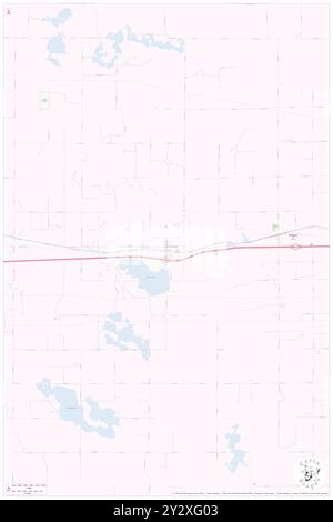 Cleveland, Stutsman County, Stati Uniti, Stati Uniti, North Dakota, N 46 53' 29'', S 99 7' 4'', MAP, Cartascapes Map pubblicata nel 2024. Esplora Cartascapes, una mappa che rivela i diversi paesaggi, culture ed ecosistemi della Terra. Viaggia attraverso il tempo e lo spazio, scoprendo l'interconnessione del passato, del presente e del futuro del nostro pianeta. Foto Stock