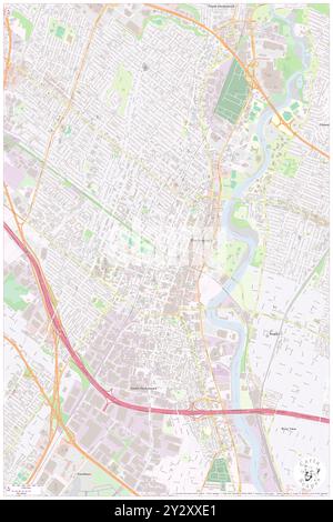 Hackensack, Bergen County, Stati Uniti, New Jersey, N 40 53' 9'', S 74 2' 36'', MAP, Cartascapes Map pubblicata nel 2024. Esplora Cartascapes, una mappa che rivela i diversi paesaggi, culture ed ecosistemi della Terra. Viaggia attraverso il tempo e lo spazio, scoprendo l'interconnessione del passato, del presente e del futuro del nostro pianeta. Foto Stock