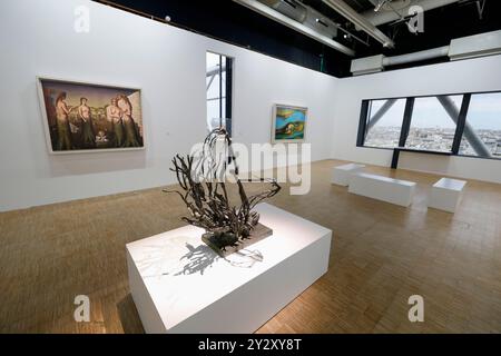 CENTRO ESPOSITIVO DEL SURREALISMO POMPIDOU PARIGI Foto Stock