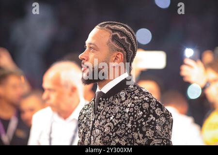 San Paolo, Brasile. 11 settembre 2024. Presentazione di Memphis Depay al Corinthians Memphis Depay al Corinthians prima dell'incontro tra Corinthians x Juventude per la Coppa del Brasile. Riquelve nata/ SPP (Riquelve nata/ SPP) credito: SPP Sport Press Photo. /Alamy Live News Foto Stock