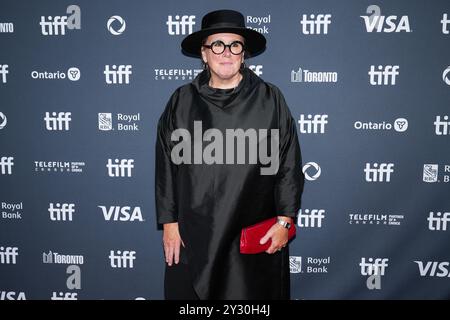 Toronto, Canada. 11 settembre 2024. Anne Dixon partecipa alla prima di "The Shrouds" durante il Toronto International Film Festival 2024 alla Roy Thomson Hall di Toronto, Canada, mercoledì 11 settembre 2024. (Foto di Michael Chisholm/Sipa USA) credito: SIPA USA/Alamy Live News Foto Stock