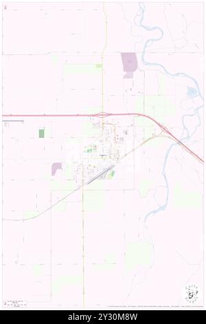 Hardin, contea di Big Horn, Stati Uniti, Montana, N 45 43' 56'', S 107 36' 43'', MAP, Cartascapes Map pubblicata nel 2024. Esplora Cartascapes, una mappa che rivela i diversi paesaggi, culture ed ecosistemi della Terra. Viaggia attraverso il tempo e lo spazio, scoprendo l'interconnessione del passato, del presente e del futuro del nostro pianeta. Foto Stock