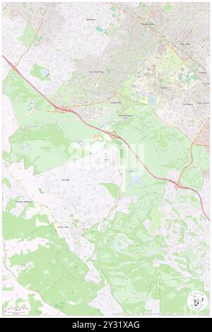 Ladera, contea di San Mateo, Stati Uniti, Stati Uniti, California, N 37 23' 59'', S 122 11' 53'', MAP, Cartascapes Map pubblicata nel 2024. Esplora Cartascapes, una mappa che rivela i diversi paesaggi, culture ed ecosistemi della Terra. Viaggia attraverso il tempo e lo spazio, scoprendo l'interconnessione del passato, del presente e del futuro del nostro pianeta. Foto Stock